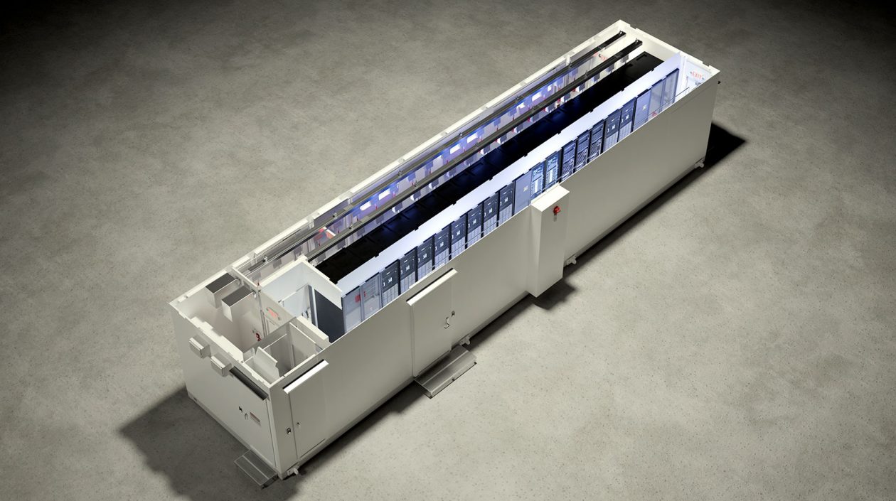 CDM I Series Modular Data Center Birdseys View