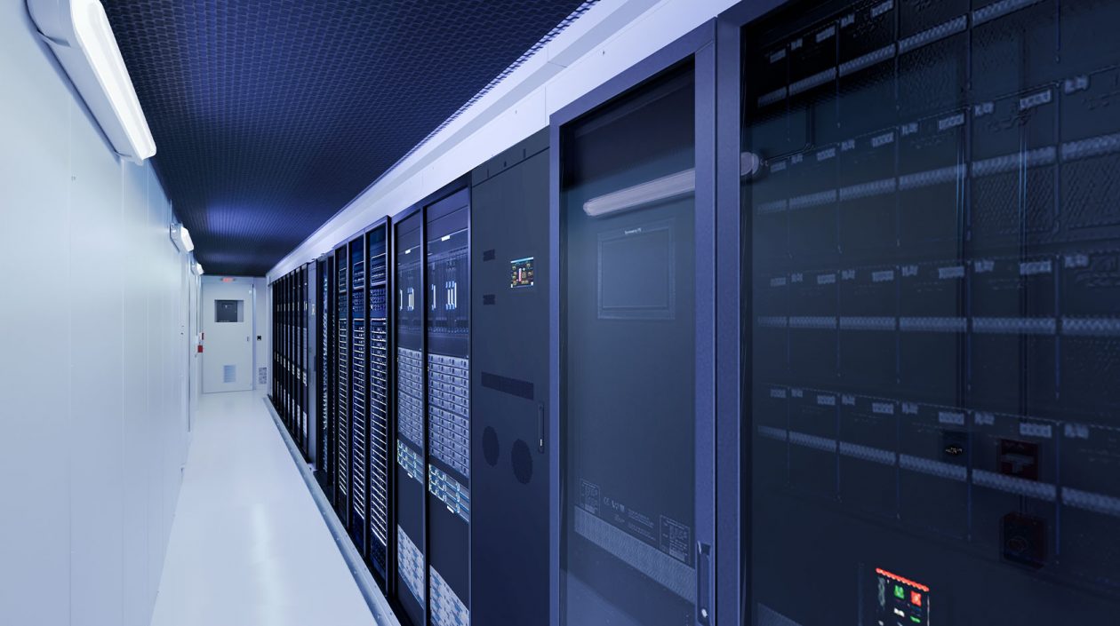 CDM I Series Modular Data Center IT Module Interior