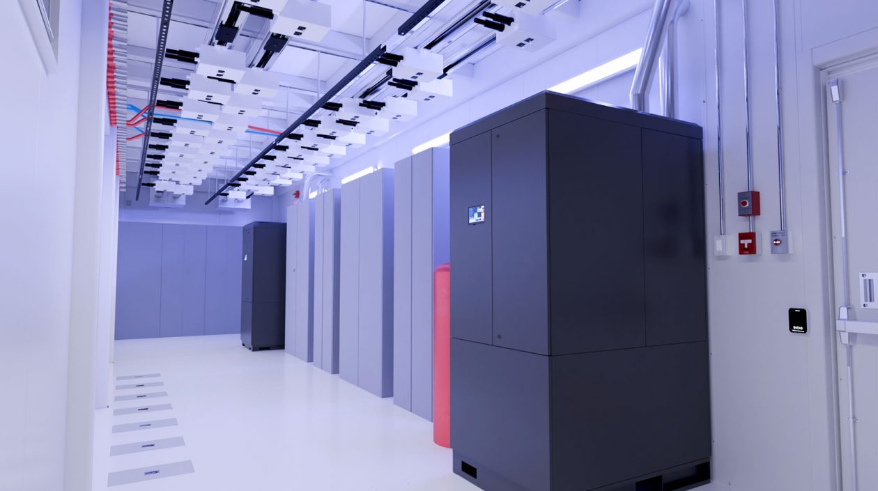 CDM L Series Modular Data Center Utility Module Interior